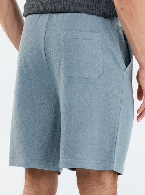 Bermuda à la taille élastiquée + cordons - Kiabi Bermuda à la taille élastiquée + cordons - Kiabi