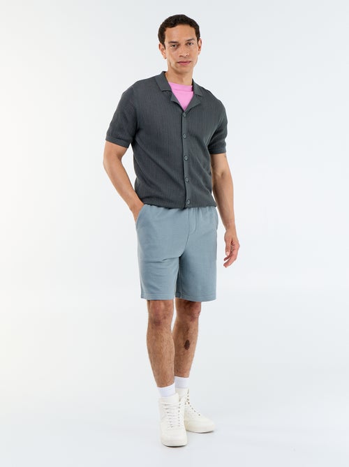 Bermuda à la taille élastiquée + cordons - Kiabi Bermuda à la taille élastiquée + cordons - Kiabi