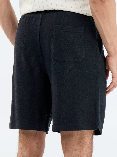 Bermuda à la taille élastiquée + cordons - Kiabi Bermuda à la taille élastiquée + cordons - Kiabi