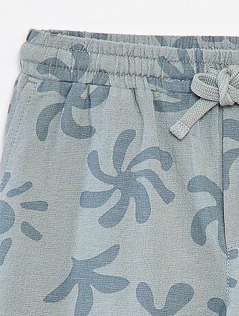 Bermuda avec poches et imprimé