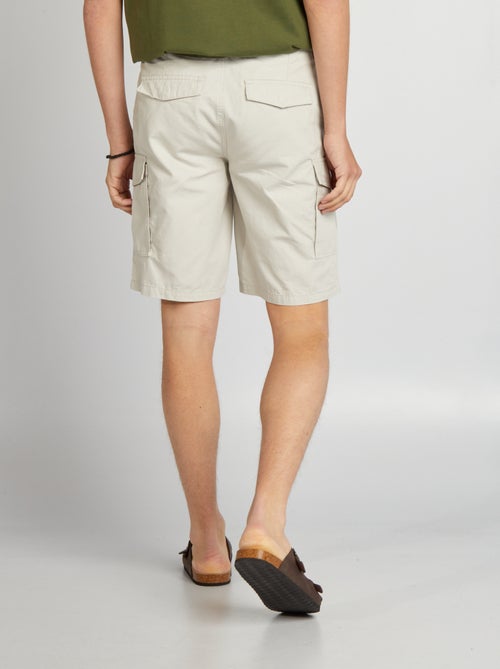 Bermuda avec poches sur les côtés - Kiabi