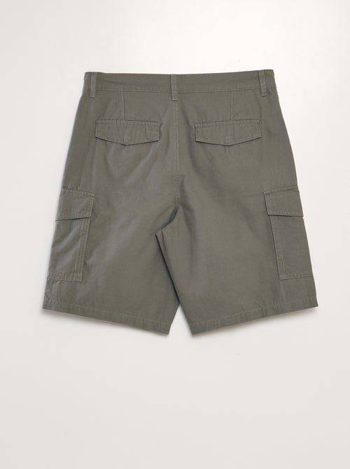 Bermuda avec poches sur les côtés - Kiabi
