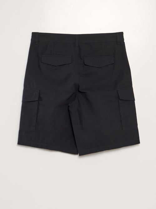 Bermuda avec poches sur les côtés - Kiabi