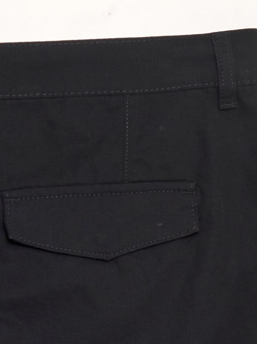 Bermuda avec poches sur les côtés - Kiabi