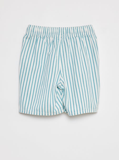 Bermuda avec taille élastiquée - Kiabi