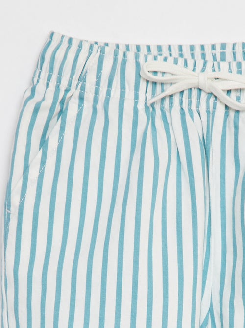Bermuda avec taille élastiquée - Kiabi