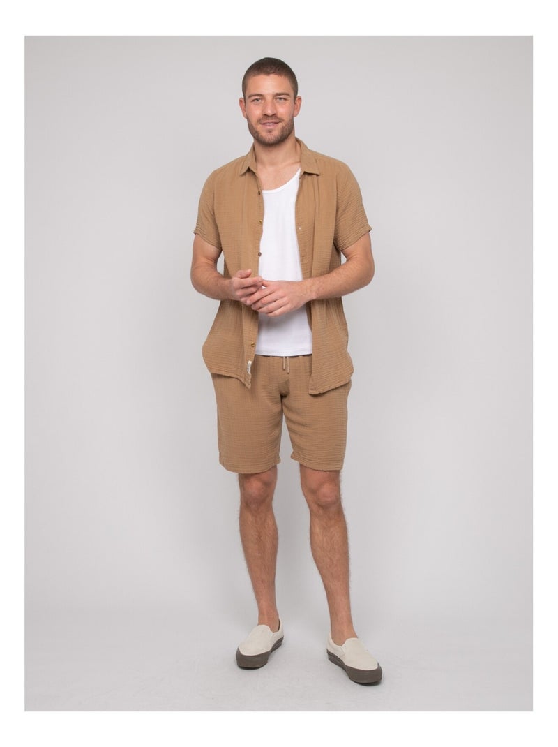 Bermuda bilmaki Beige - Kiabi