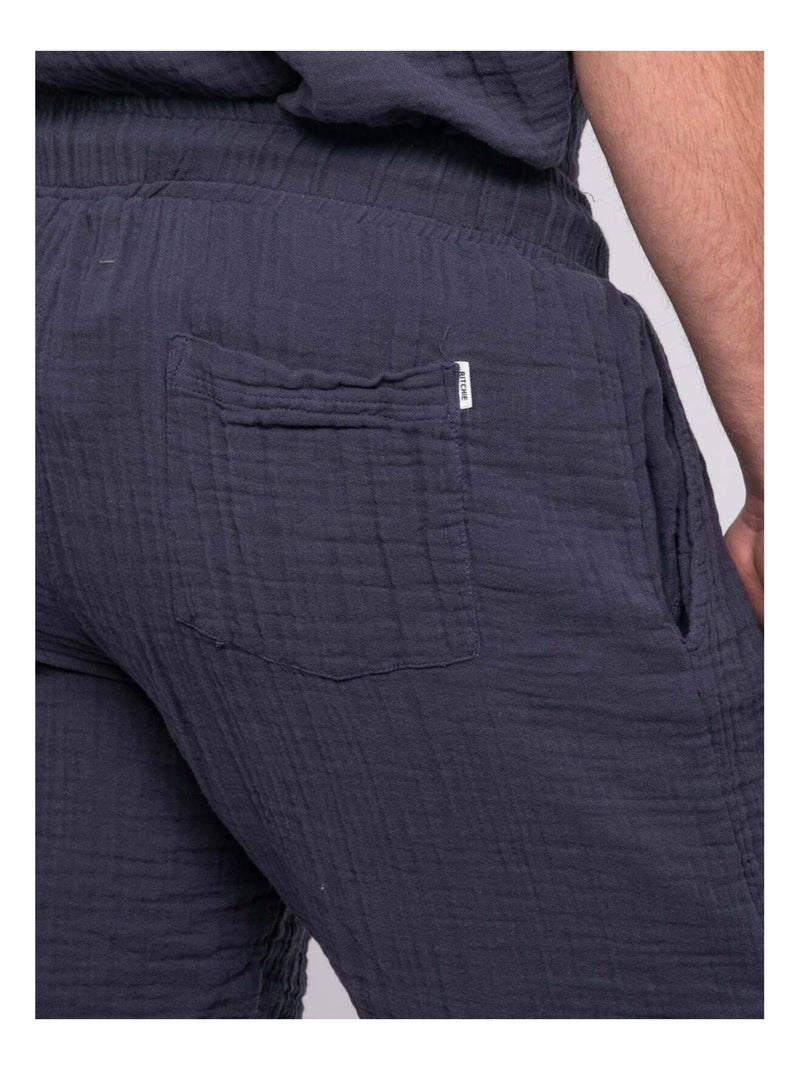 Bermuda bilmaki Bleu marine - Kiabi