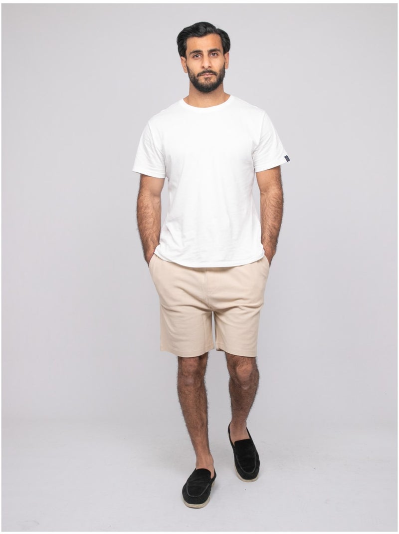Bermuda bominal Beige - Kiabi