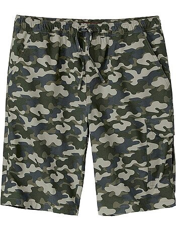 Bermuda Cargo Imprimé Camouflage - ATLAS FOR MEN