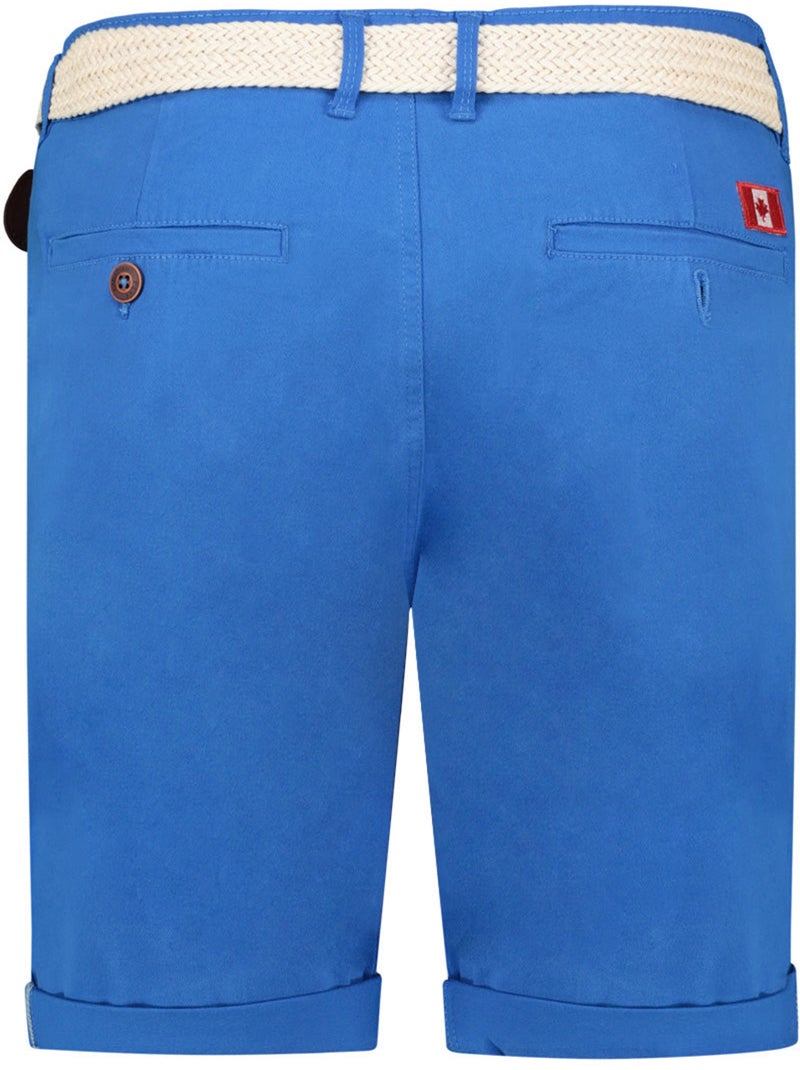 Bermuda chino avec ceinture plageak – canadian peak Bleu roi - Kiabi
