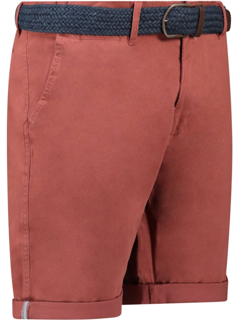 Bermuda chino avec ceinture plageak – canadian peak Brique - Kiabi