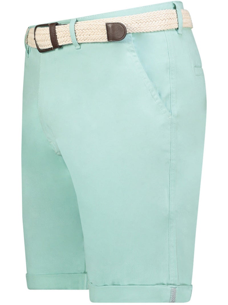 Bermuda chino avec ceinture plageak – canadian peak Menthe - Kiabi