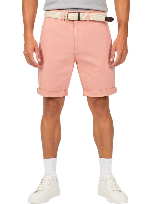 Bermuda chino avec ceinture plageak – canadian peak - Kiabi