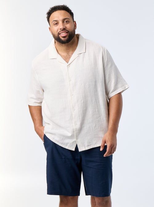 Bermuda chino avec cordons de serrage - Kiabi