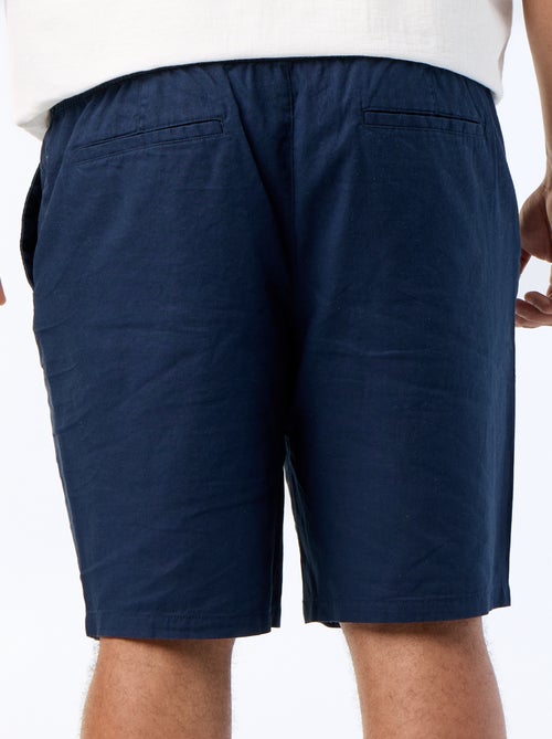 Bermuda chino avec cordons de serrage - Kiabi