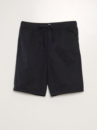 Bermuda chino avec taille élastiquée