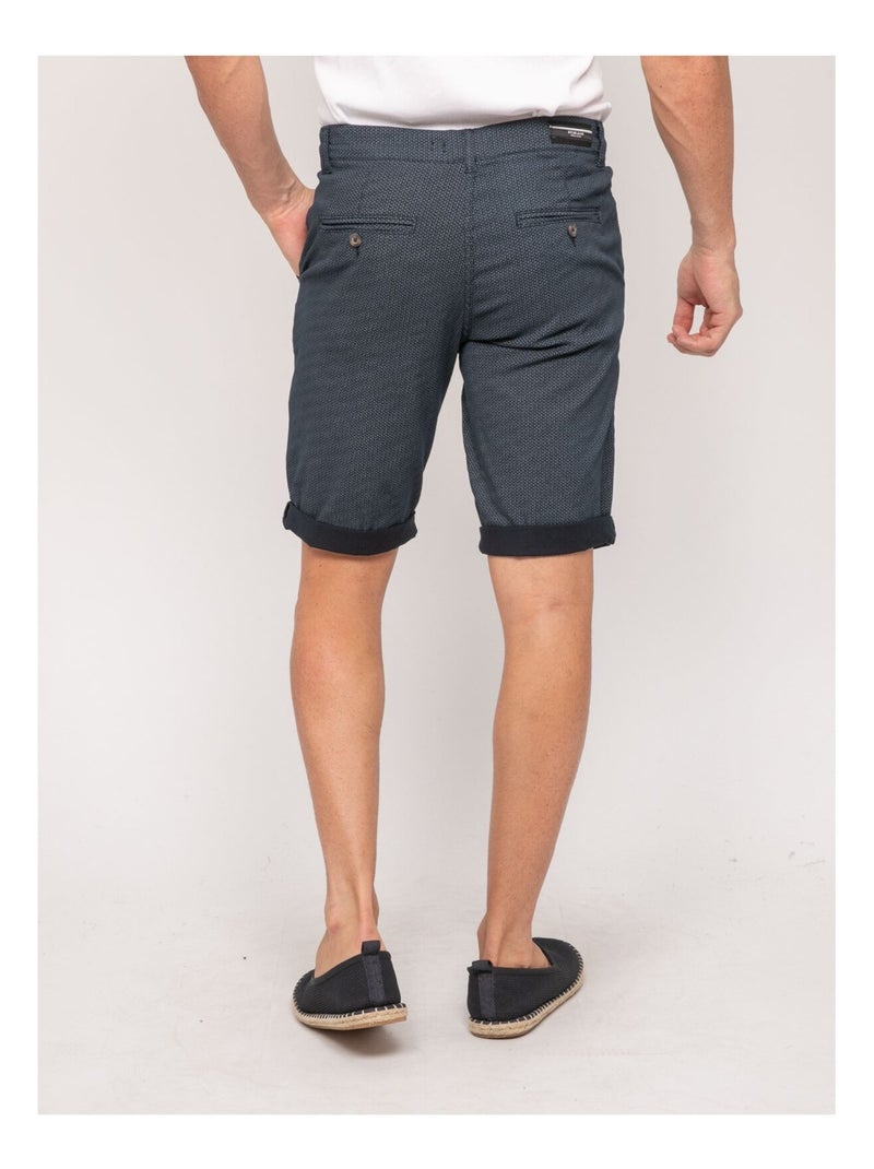 Bermuda chino bodexen Bleu marine - Kiabi