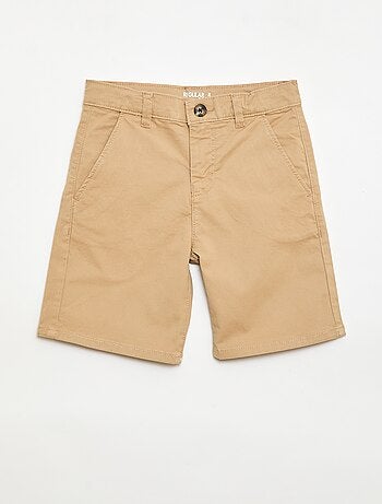 Bermuda chino en twill