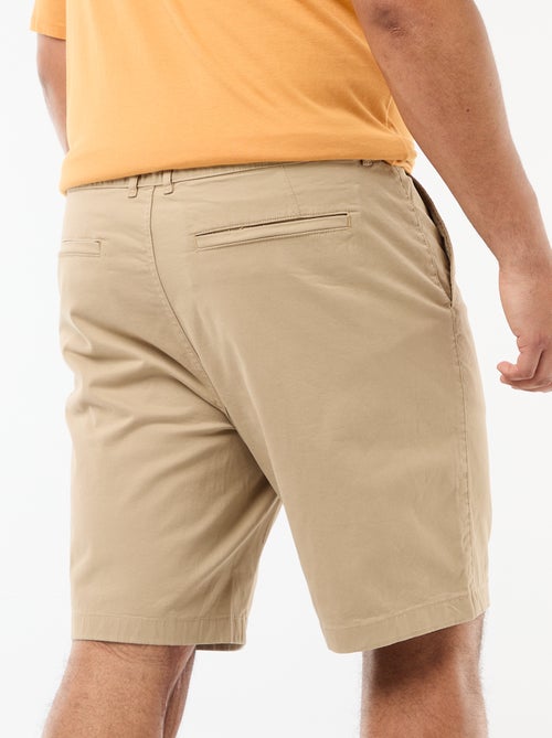 Bermuda chino en twill - Kiabi