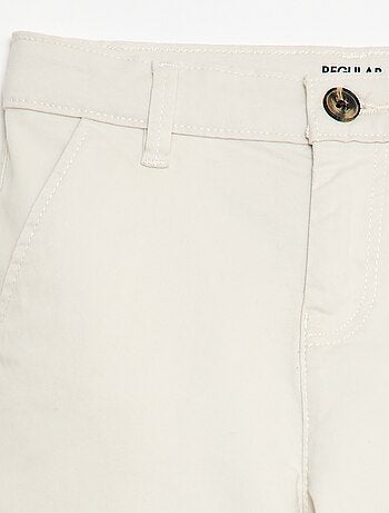 Bermuda chino en twill