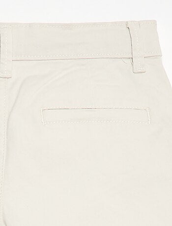 Bermuda chino en twill