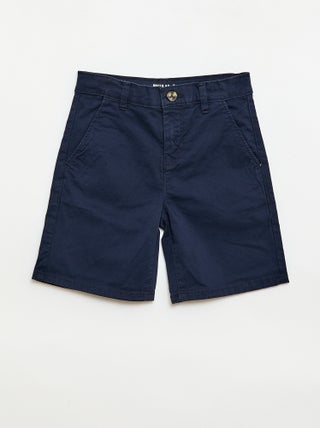 Bermuda chino en twill