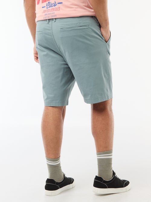 Bermuda chino en twill - Kiabi