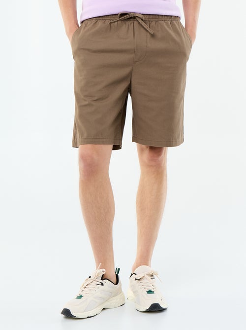 Bermuda chino en twill - Kiabi