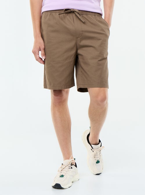 Bermuda chino en twill - Kiabi