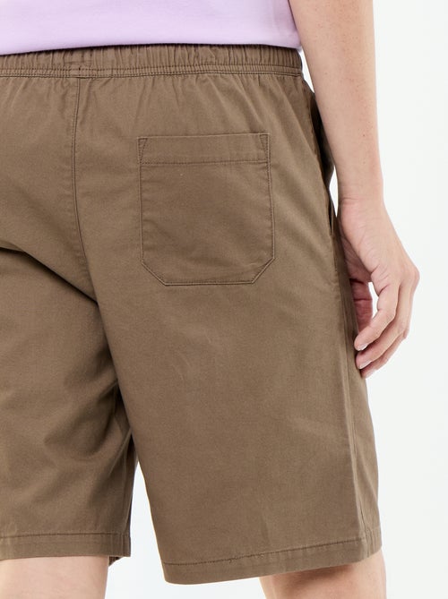 Bermuda chino en twill - Kiabi