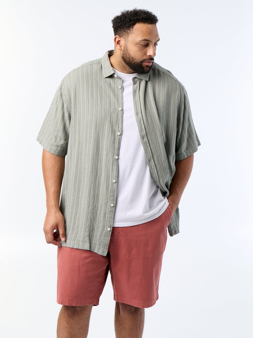 Bermuda chino en twill - Kiabi