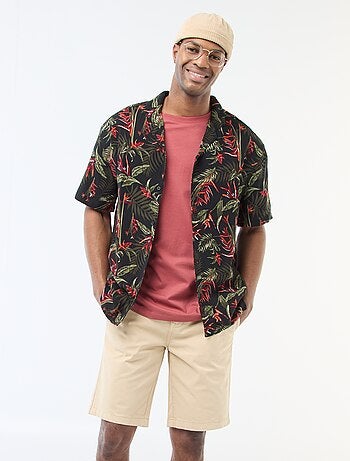 Bermuda chino en twill uni