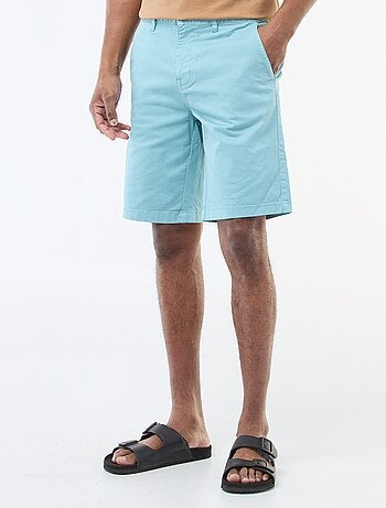 Bermuda chino en twill uni