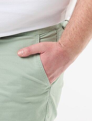 Bermuda chino en twill