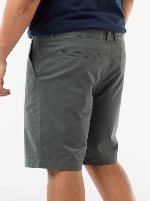 Bermuda chino en twill - Kiabi