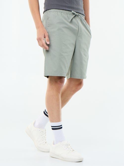 Bermuda chino en twill - Kiabi