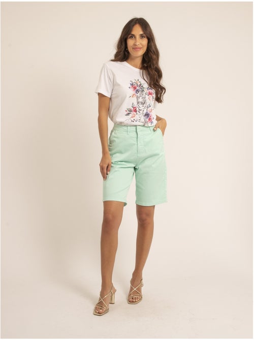 Bermuda chino slim xilama - Kiabi Bermuda chino slim xilama - Kiabi