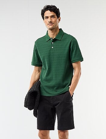 Bermuda chino uni en twill