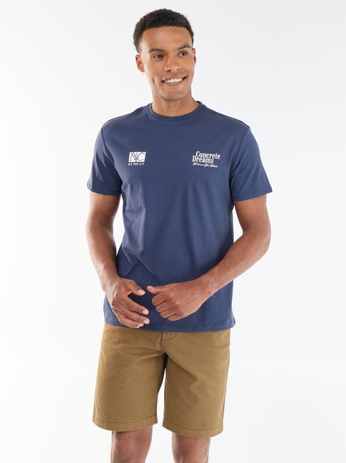 Bermuda chino uni - Kiabi