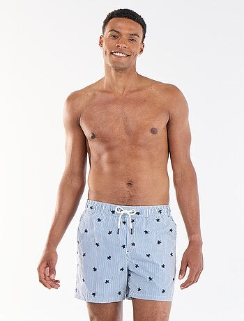 Bermuda de bain à motif
