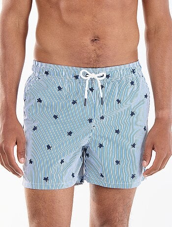 Bermuda de bain à motif