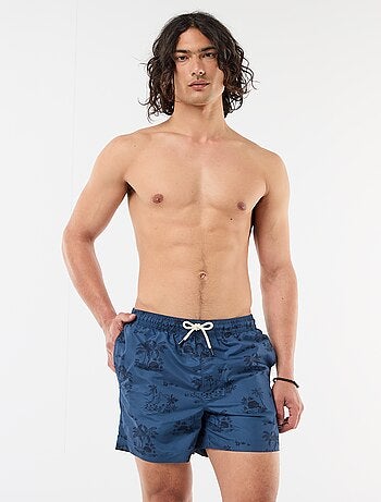 Bermuda de bain à motif