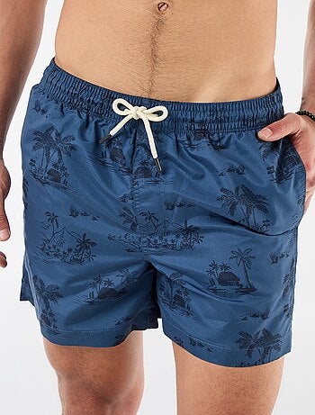 Bermuda de bain à motif