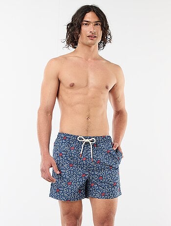 Bermuda de bain à motif
