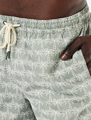 Bermuda de bain à motif