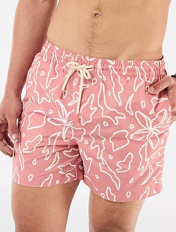 Bermuda de bain à motif