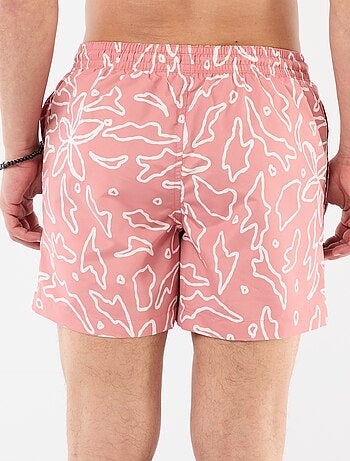 Bermuda de bain à motif