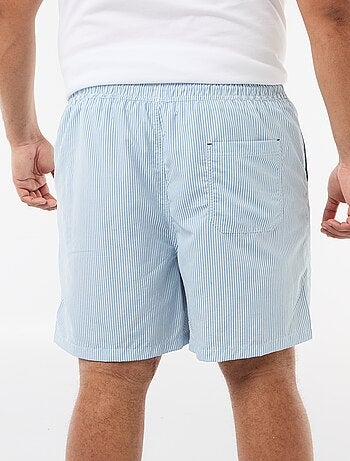 Bermuda de bain à rayures