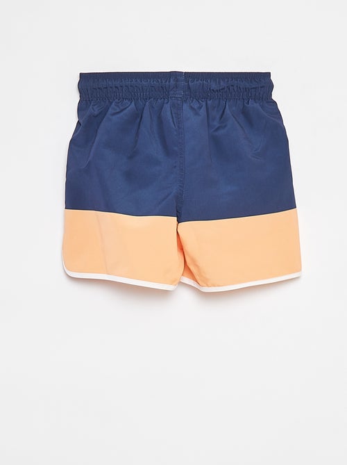 Bermuda de bain avec cordons de serrage - Kiabi